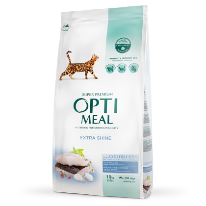 OPTIMEAL Сухий корм для котів – курка, 10 кг